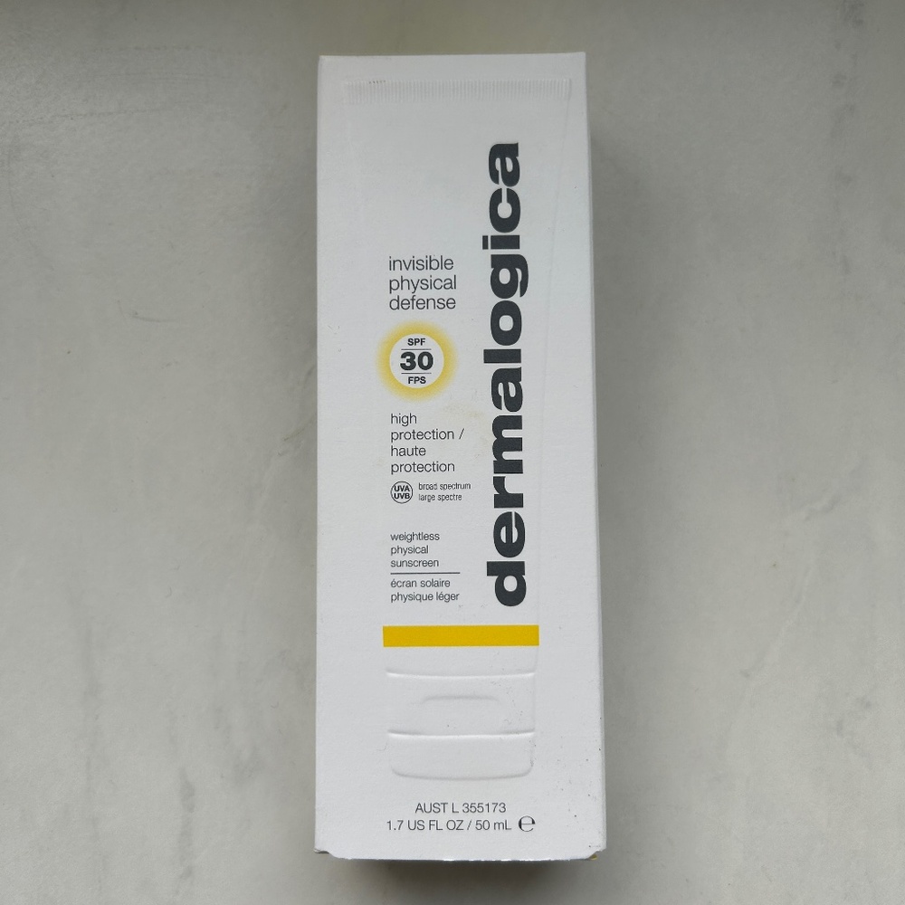 Dermalgoica invisible physical defense mineral sunscreen spf30